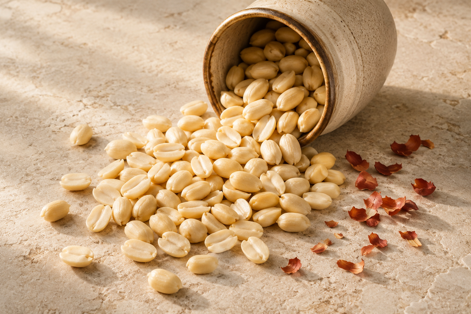 Blanched Peanuts — export-grade groundnuts from India